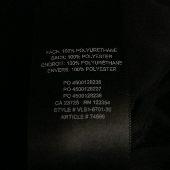 Babaton Women’s Mayne Pant Faux Leather Black Size 8 - Picture 8 of 8